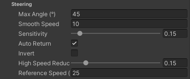 steering-settings