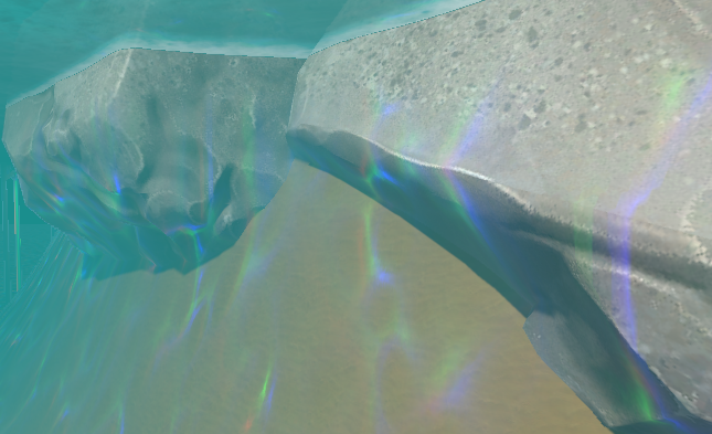 Caustics effect